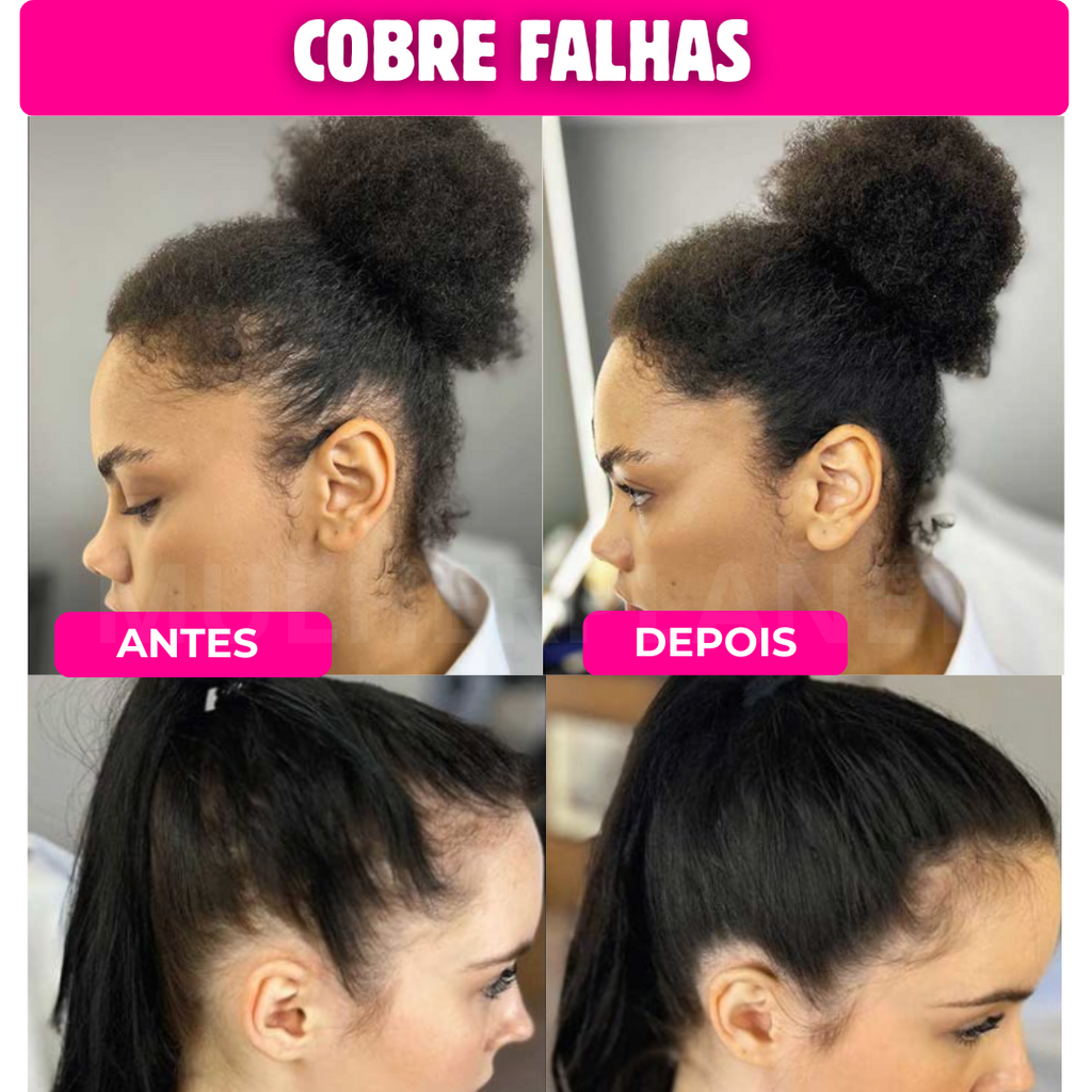 Hair Shadow Powder - Cubra Falhas e Raizes Crescidas + Pincel de retoque rápido
