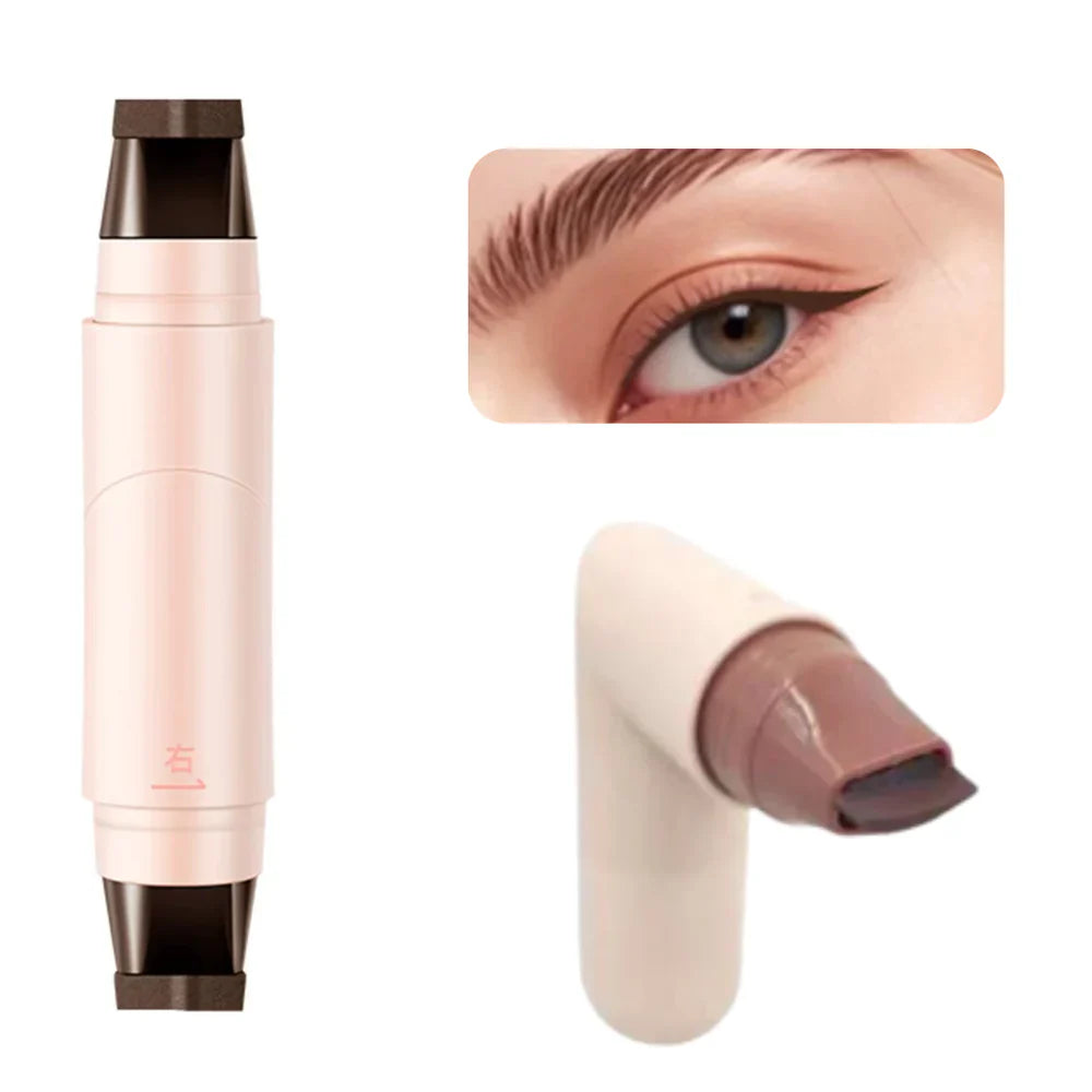 Catline Eyeliner Stamp Brown - winged eyeliner stamp for perfect cat-eye makeup